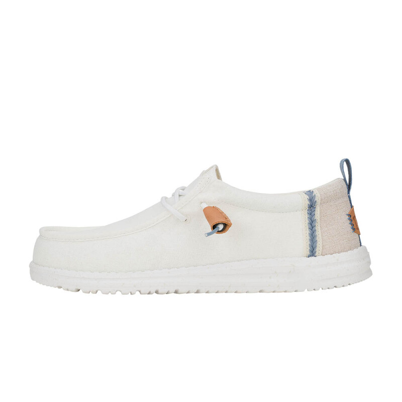 Wally Craft Linen - Hombre White/stone Grey
