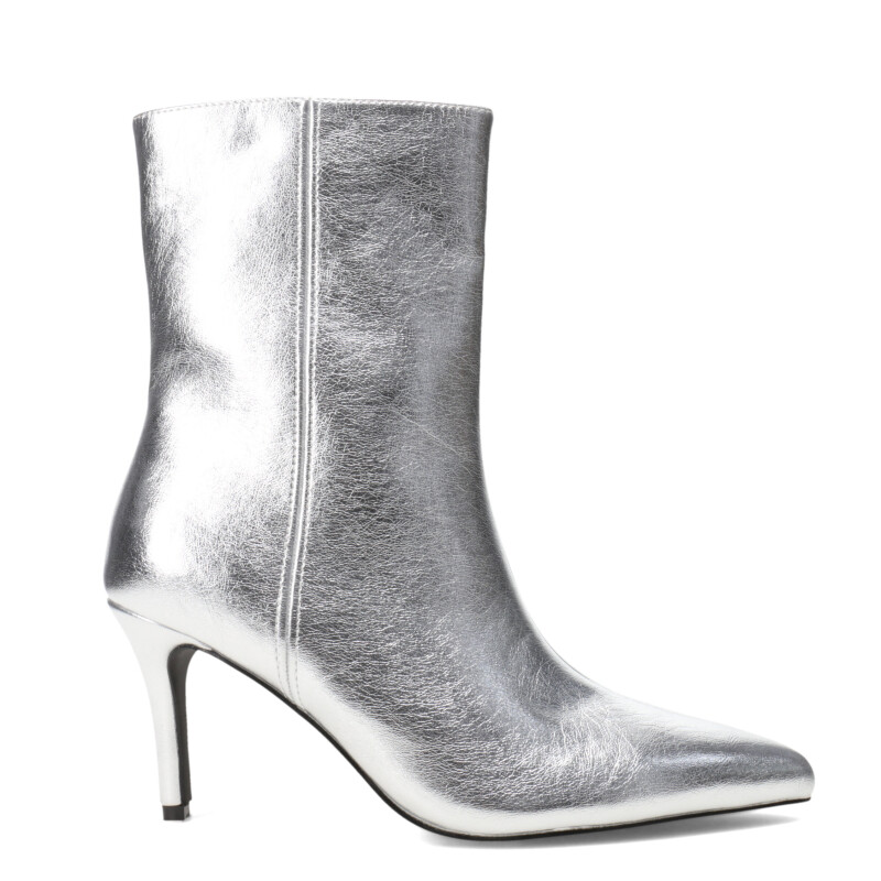 Botas de Mujer Miss Carol VERMONT con taco finno Plateado