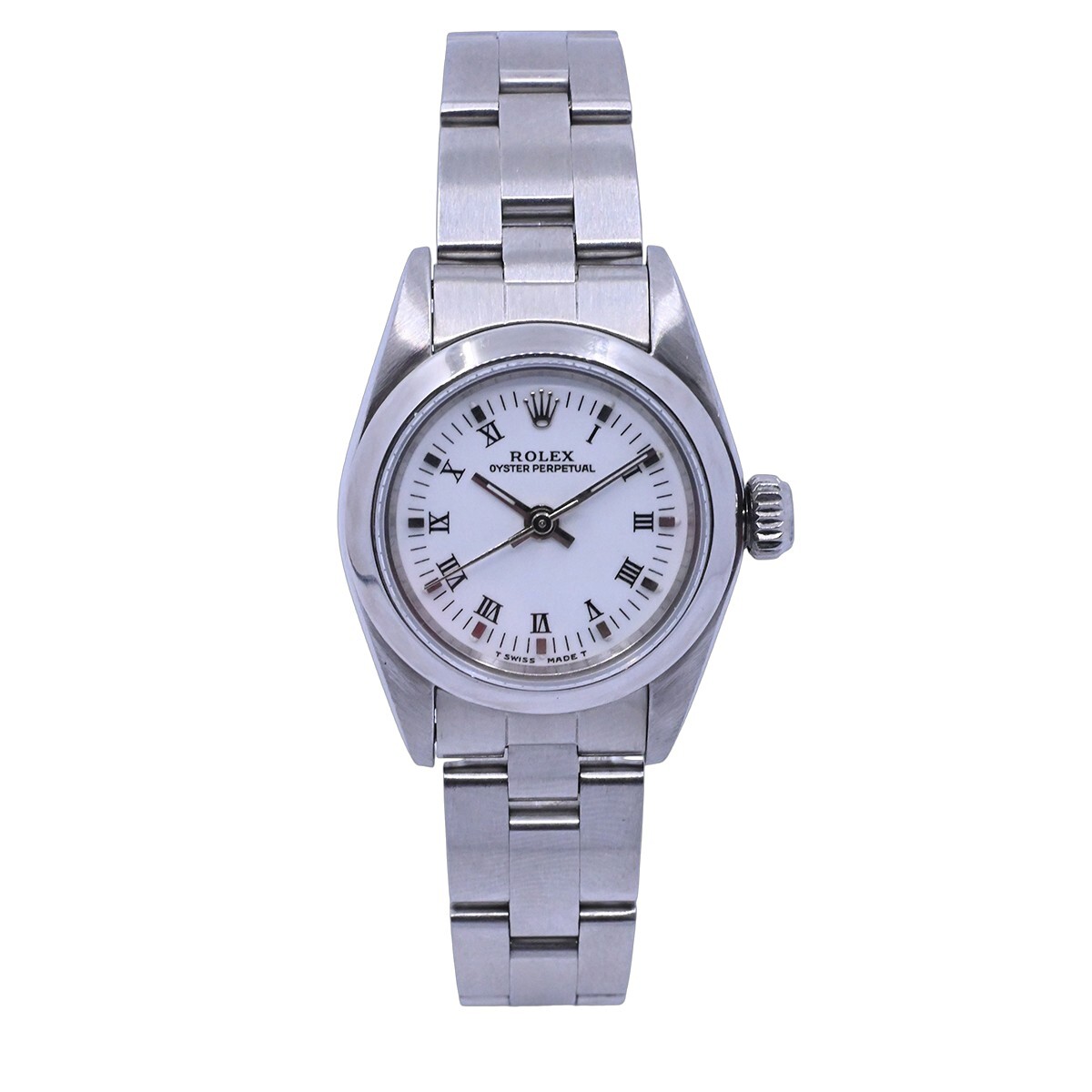 Rolex Oyster Perpetual dama 67180 caja 24 mm. Año 1994 acero inoxidable. 