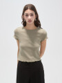Remera Jamino Verde Grisaceo