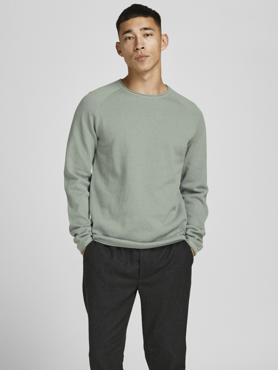 Sweater Mate Textura - Slate Gray 