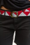 Ajedrez Belt Rojo / Celeste