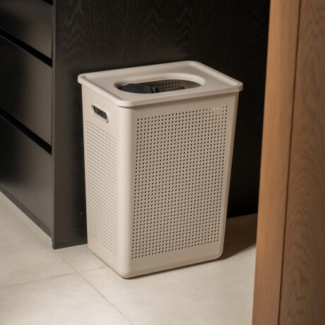 CESTO ROPA PLASTICO NATURAL-BEIGE CFW2100