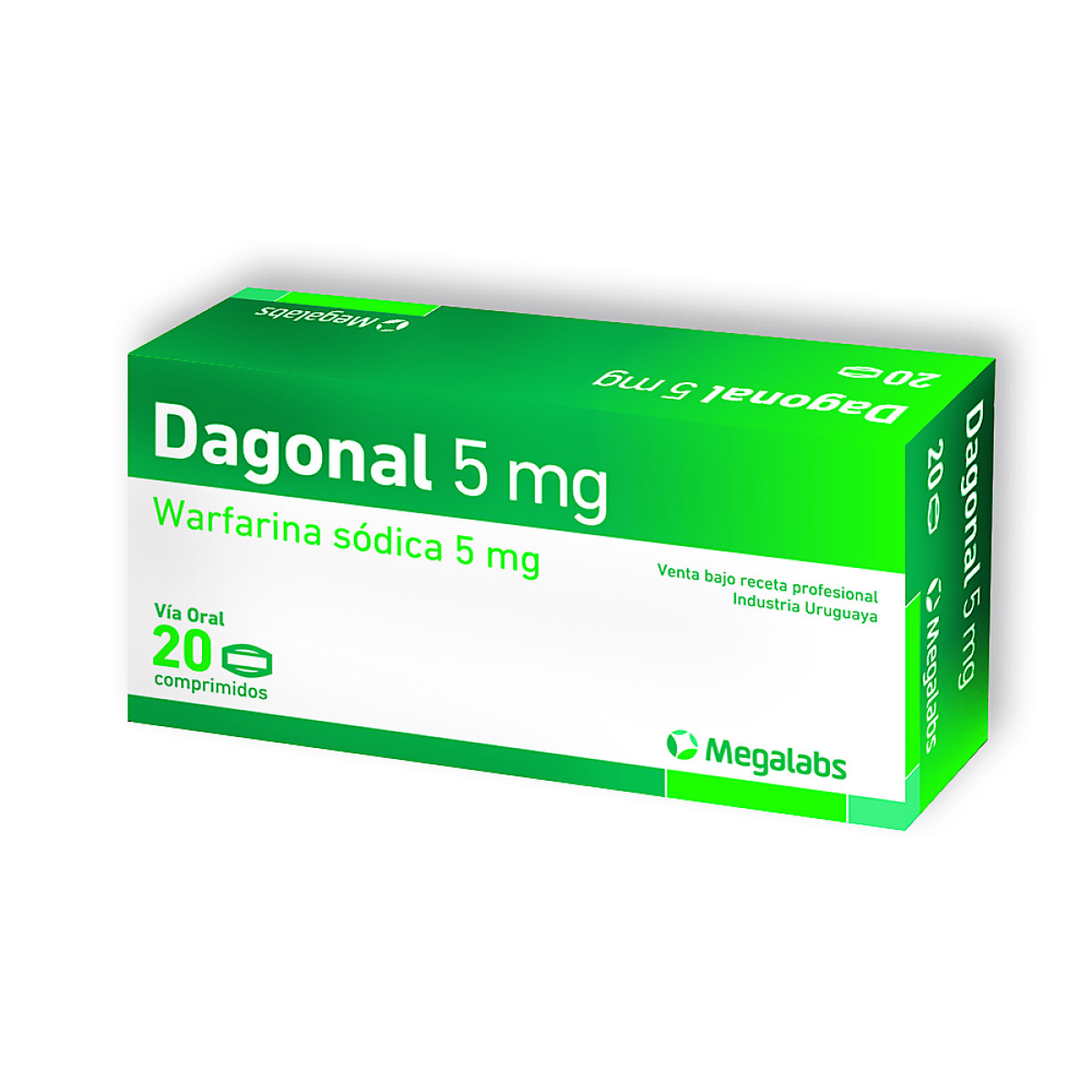 Dagonal 5 Mg. 20 Comp. 