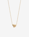 Cadena Corta con Dije Letras Collar Con Dije Inicial Letra "c" - Dorado