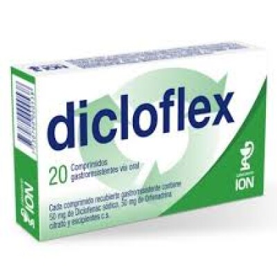 Dicloflex 20 Comp. Dicloflex 20 Comp.