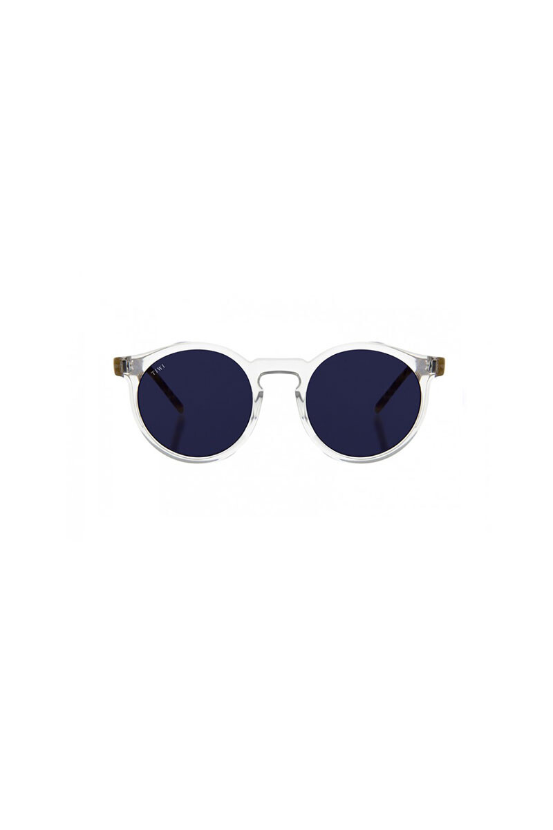 Tiwi Antibes - Crystal With Blue Lenses (flat+ar Backside) 