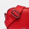 Mini Bag Adisa En Efecto Cuero Rojo