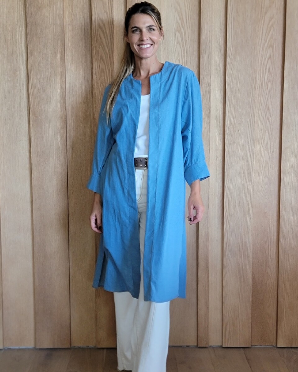 Kimono Ola - Denim Celeste 