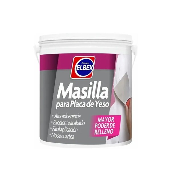 MASILLA PARA PLACAS DE YESO 15KG ELBEX Masilla Para Placas De Yeso 15kg Elbex