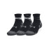 UA Perf Tech Nvlty 3pk Qtr-WHT BLK-001