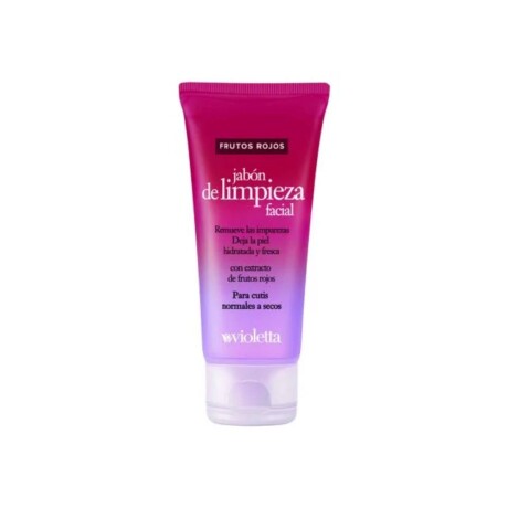 Jabón Limpieza Facial Violetta Frutos Rojos 100gr Jabón Limpieza Facial Violetta Frutos Rojos 100gr