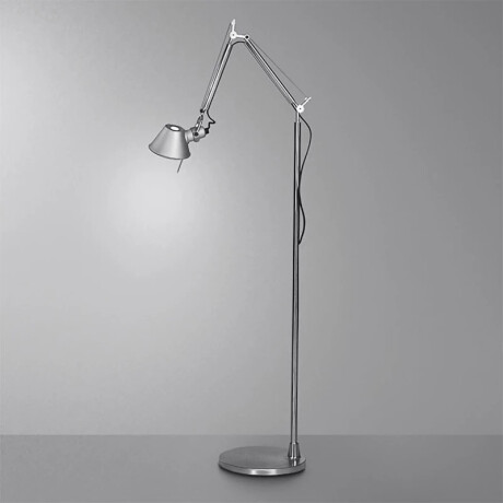 Lámpara de Pie decorativa charlotte Lámpara de Pie Charlotte Plateado