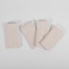 Set x4 Servilletas 50x50 con Flecos Laos Natural