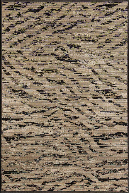 Indy ALFOMBRA INDY 200X290 BLACK/JUTE