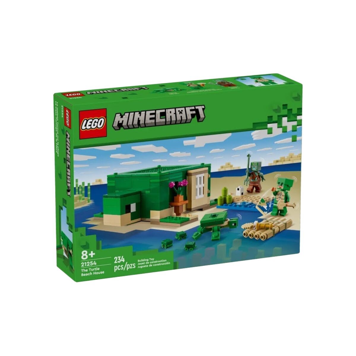 Lego Minecreaft Casa de la tortuga en la playa 