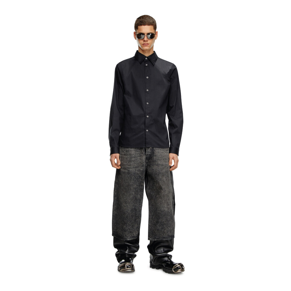 Camisa Para Hombre S-Fitty-A Negro