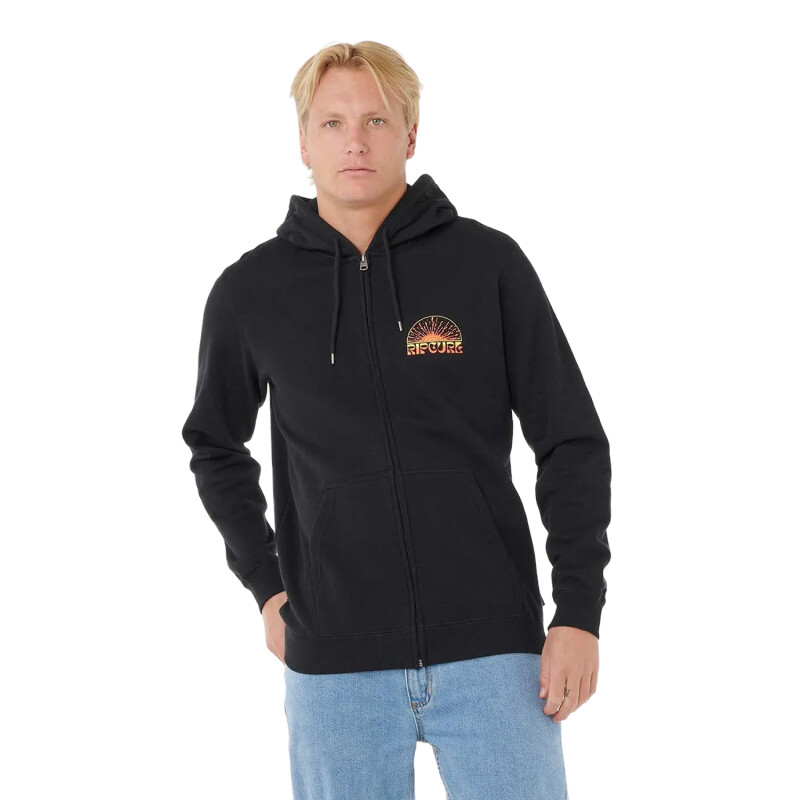 Canguro Rip Curl Grateful Shred Zip - Negro Canguro Rip Curl Grateful Shred Zip - Negro