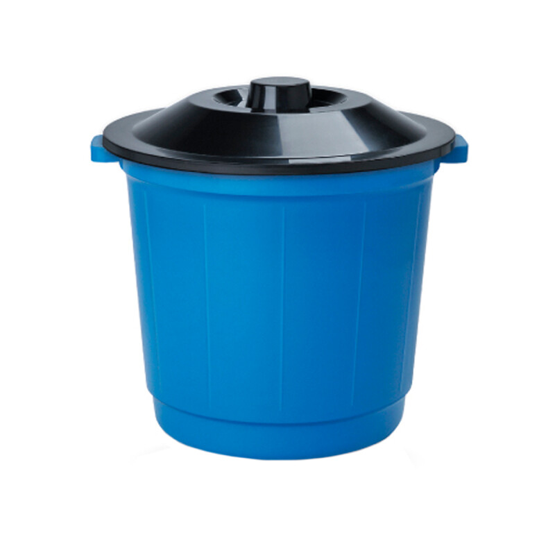 Tarro de residuos con tapa 10 lts COLORES SURTIDOS