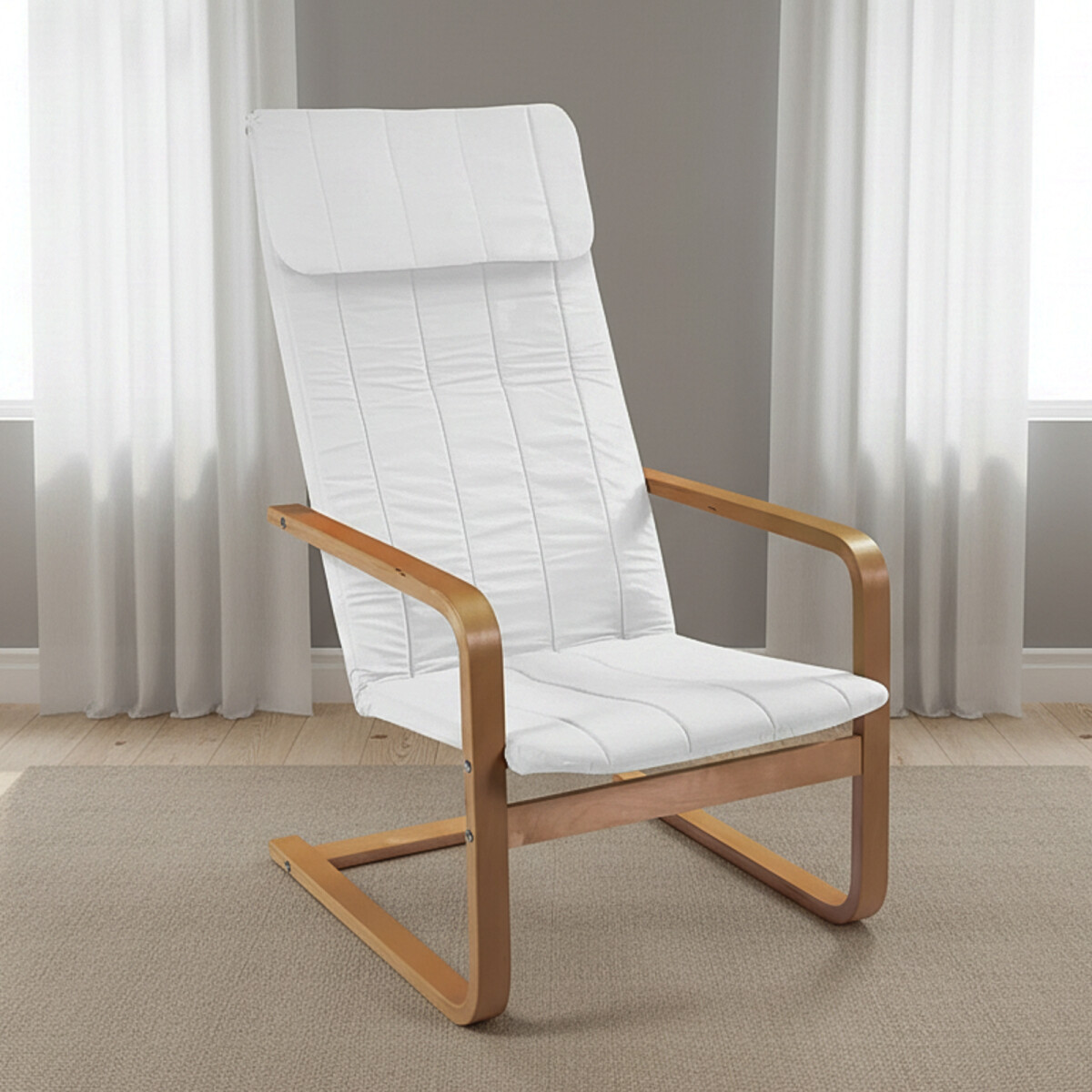SILLA SILLÓN FLEX - TELA NATURAL-BEIGE A104H NATURAL 