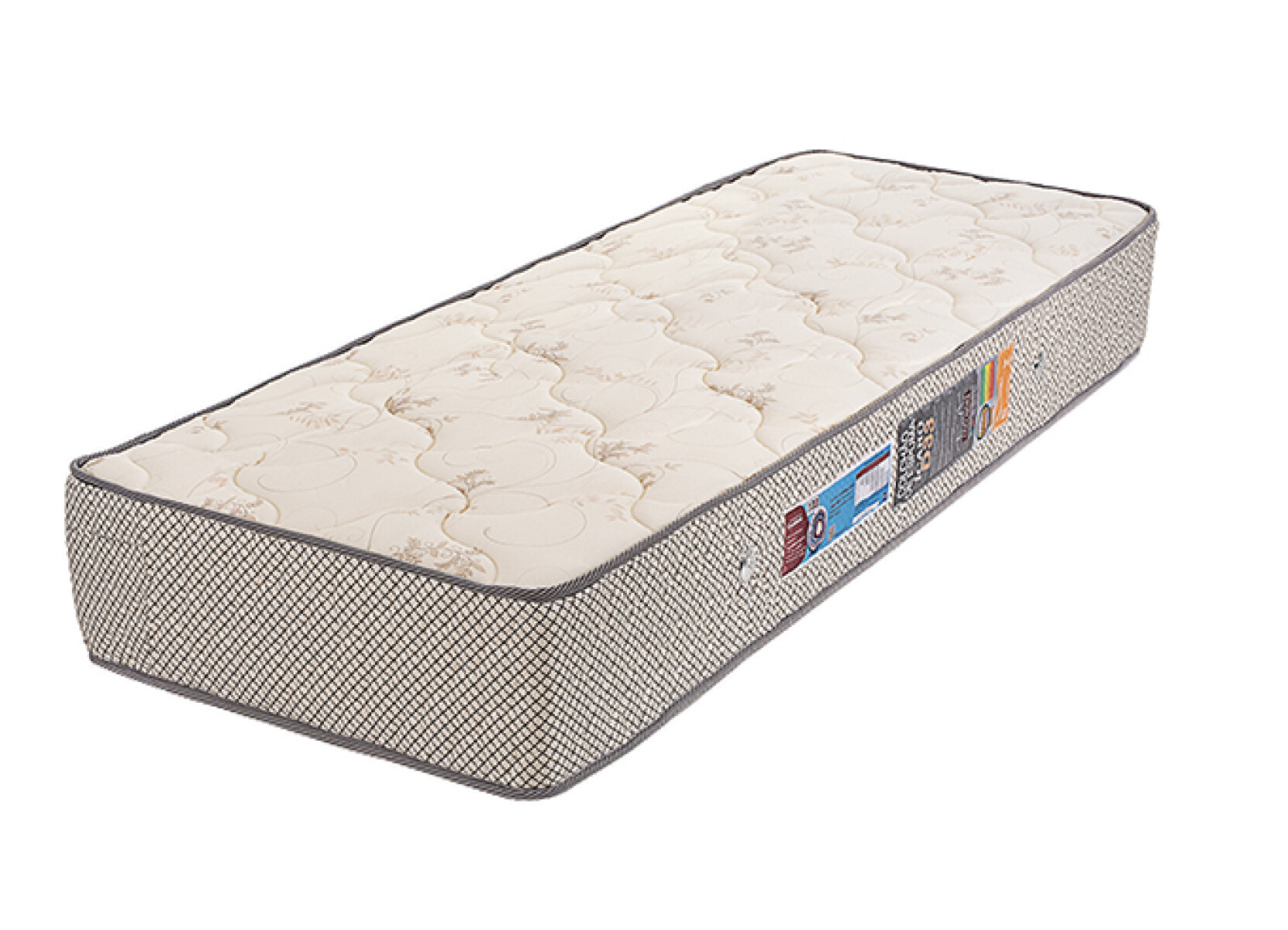 Colchón 1 Plaza 88 x 188 cm Espuma Alta Densidad Línea Plus 