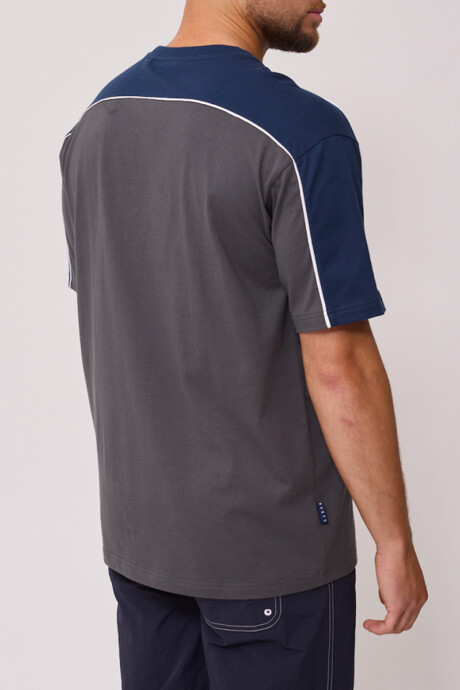 T-SHIRT ZOREN RUSTY Gris