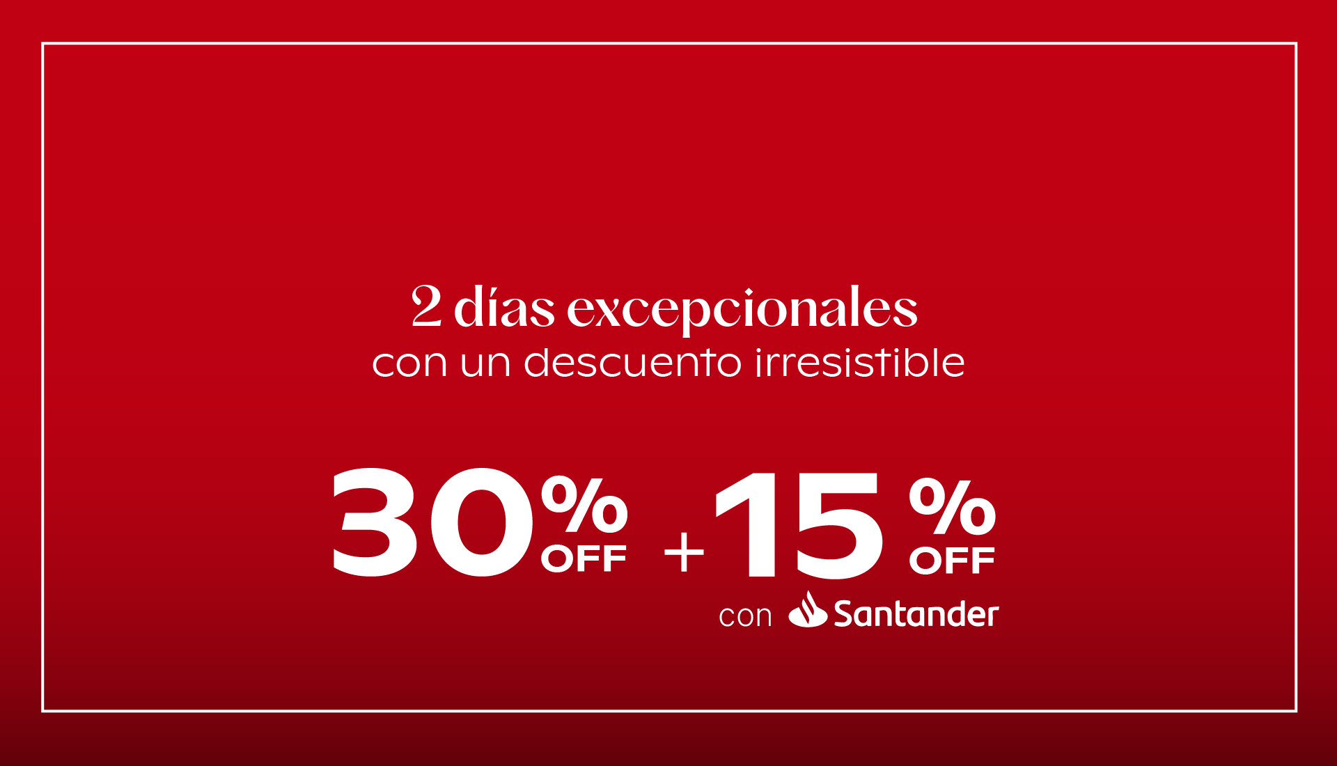 2 días excepcionales