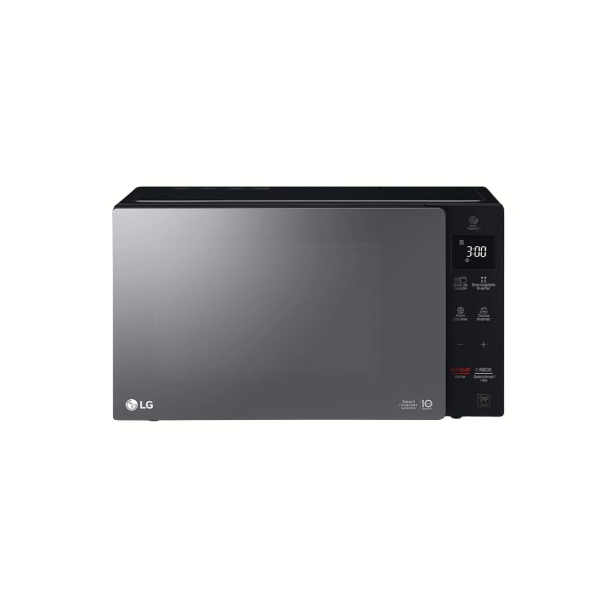 Microondas Inverter con Grill Negro - Modelo MH8236GIR - LG 