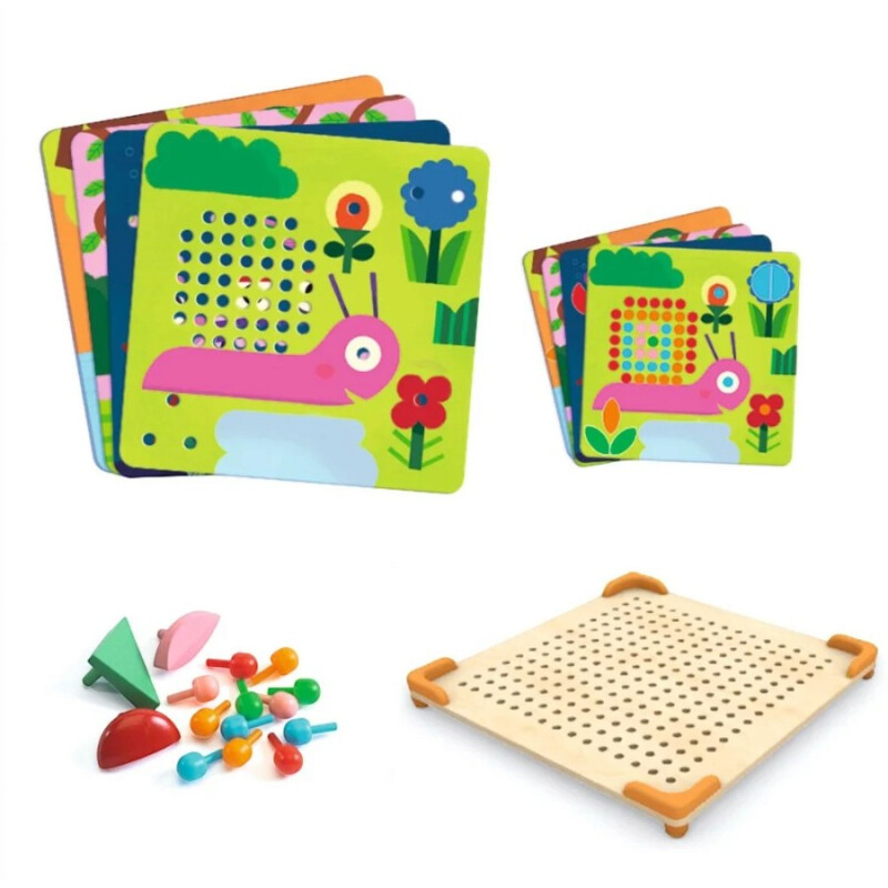 Juego de Mesa Mosaïco Mini Animo Djeco Juego de Mesa Mosaïco Mini Animo Djeco