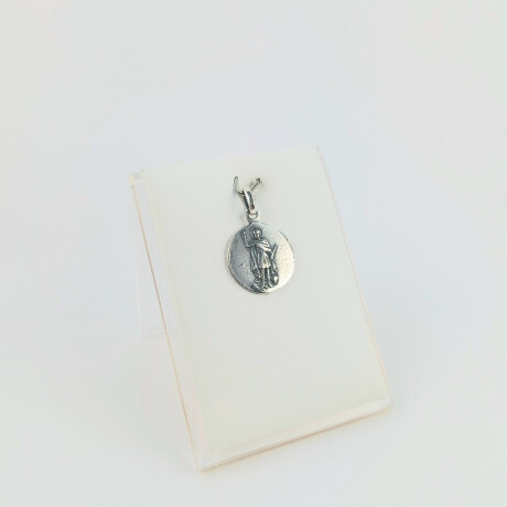 Medalla religiosa de plata 925 San Expedito