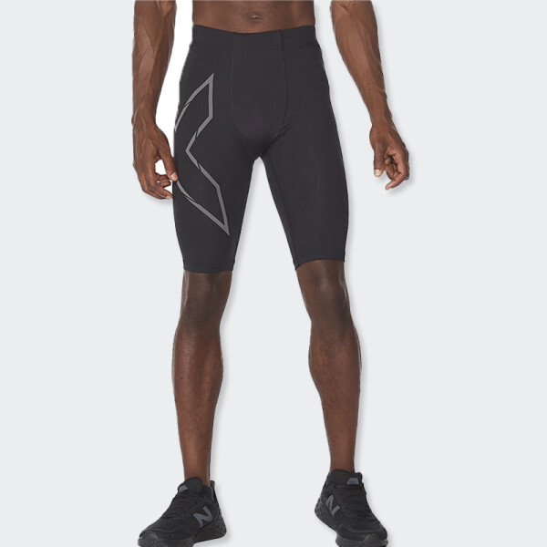Short 2XU Light Speed Compression Shorts Negro