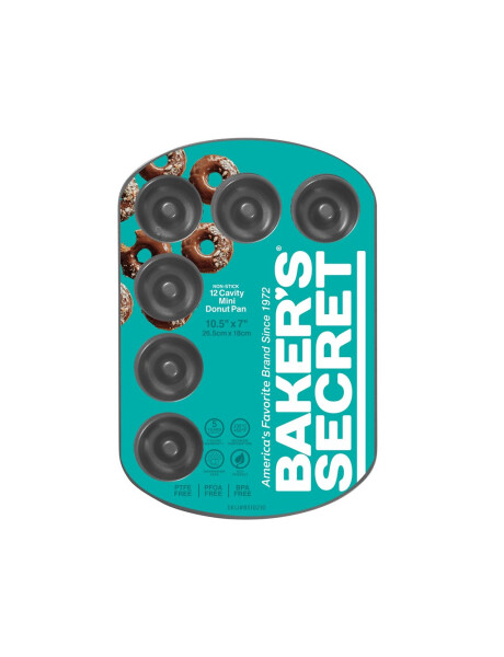 MOLDE MINI DONAS X12 26.5X18X2CM,0.5MM NEGRO MOLDE MINI DONAS X12 26.5X18X2CM,0.5MM NEGRO