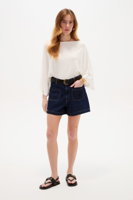 Short Tariane Azul Indigo