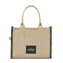 Marc Jacobs- Bolso tejido en jacquard , The Large Tote Beige