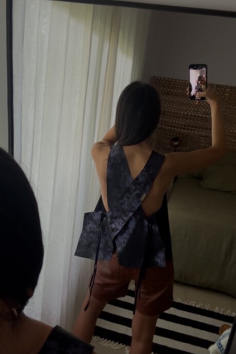 Cross Vest Azul