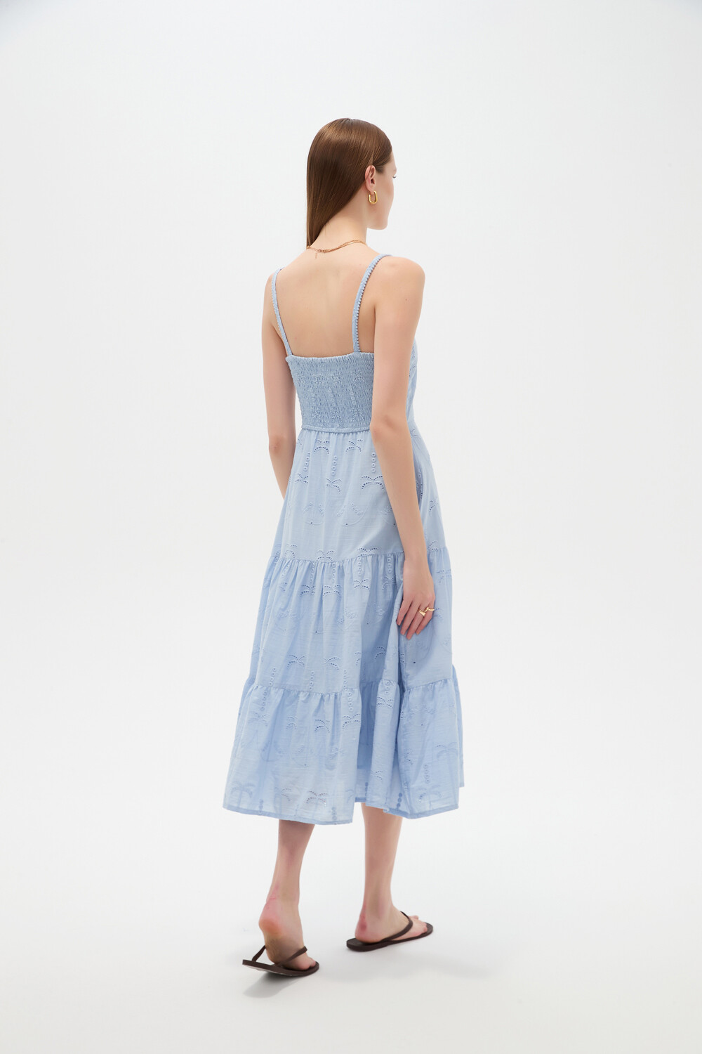 Vestido Mushita Celeste