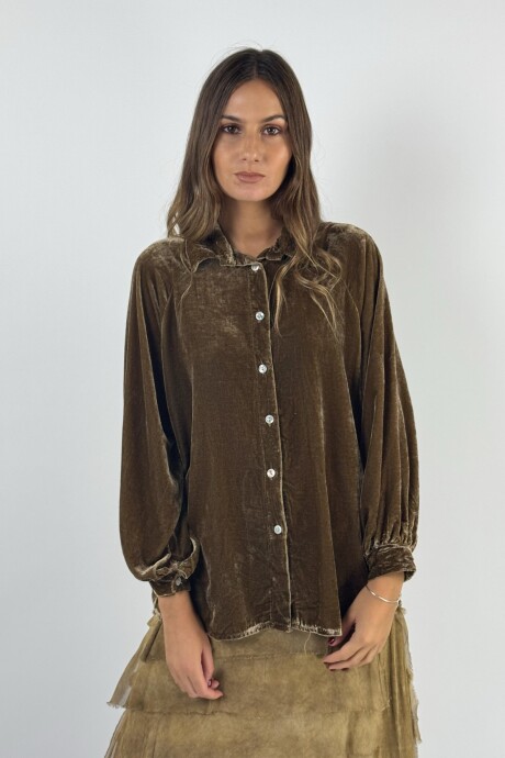 CAMISA BEYONCE Camel