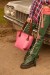 Medium All Season Bag Fucsia / Chocolate