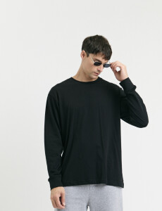 520682 T-SHIRT HARRINGTON LABEL Negro
