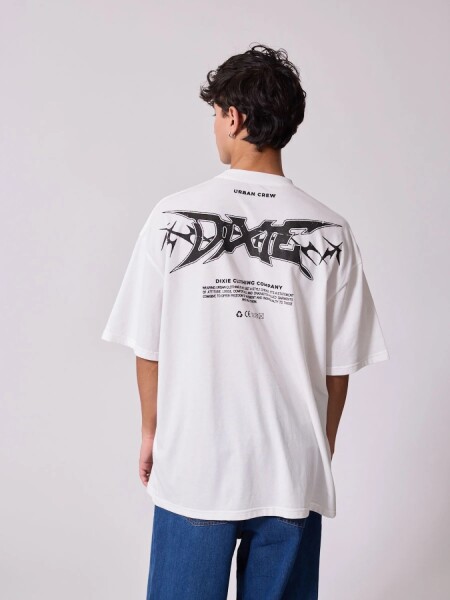 T-SHIRT DIXIE ROXET BLANCO