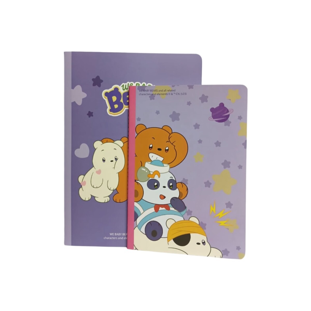 Cuadernos Escandalositos 2pcs - violeta 