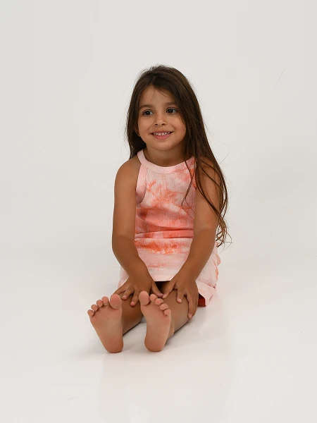 VESTIDO FRESA ROSADO