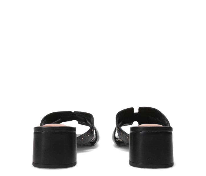 Sandalias de Mujer Bottero con Tiras y Taco Negro