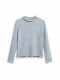 POLERA AGOS STRIPE CELESTE (V)