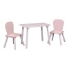 Set mesa y organizador infantil rosa Set mesa y organizador infantil rosa