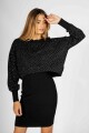 Vestido Sweat Negro