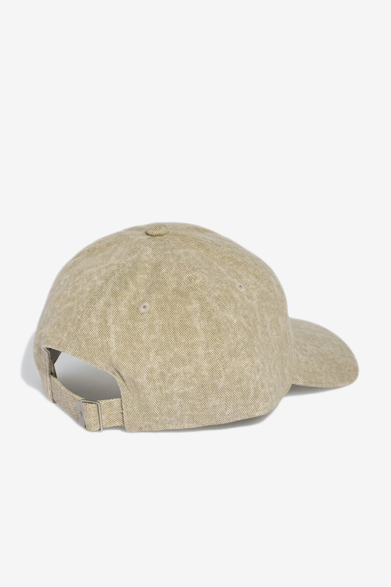 GORRA DE DENIM LAVADO Beige