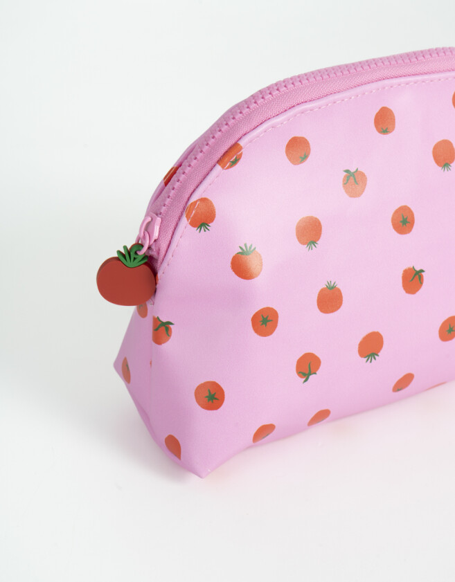Porta Cosméticos Portacosméticos Estampado - Rosa Viejo