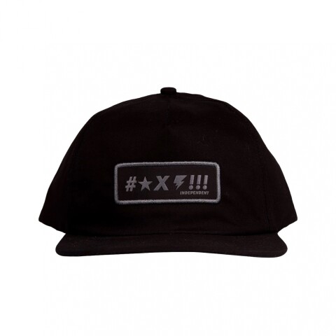 Gorro Santa Cruz Bone Independent Deconstruido Exclamation Black