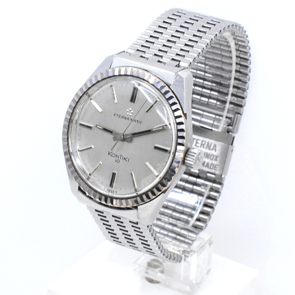 Eterna Matic Kontiki 10 automático 129TG acero inoxidable 1970´S Eterna Matic Kontiki 10 automático 129TG acero inoxidable 1970´S